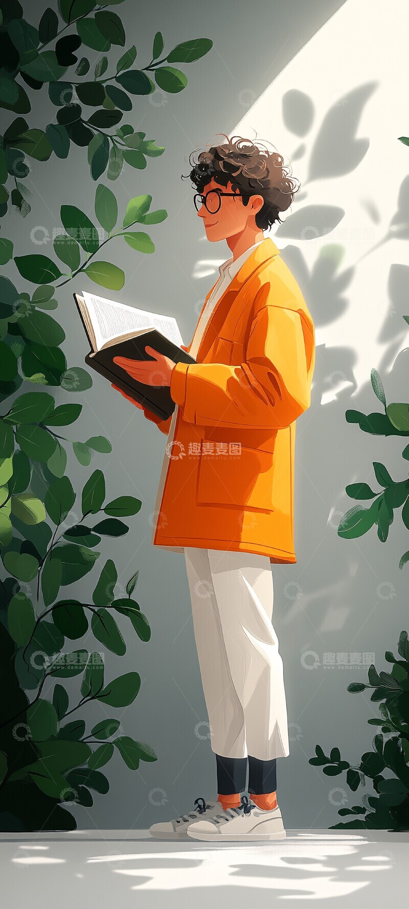 老师读书的场景3