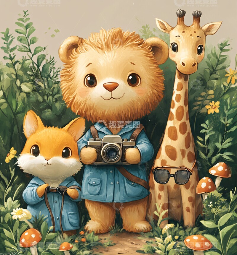 高清大图下载【趣麦麦图】森林动物摄影会1