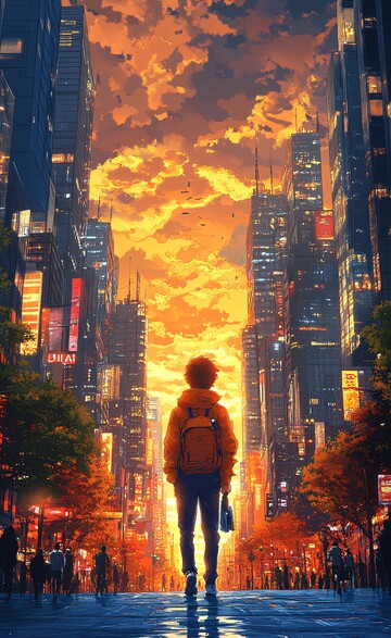 墨笔少年墨笔少年蓝色1