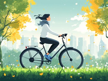 骑行公园电动车2