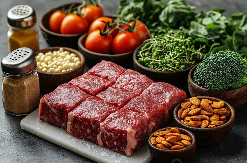 高清大图下载【趣麦麦图】-食材与调料静物1