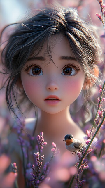 女孩与迷失小鸟1