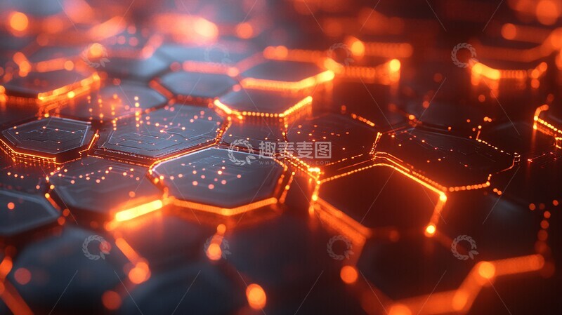 高清大图下载【趣麦麦图】区块链服务系列1