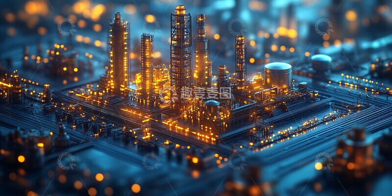 高清大图下载【趣麦麦图】工厂蓝图设计1