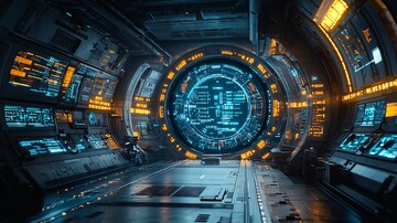 虚拟工厂数字界面