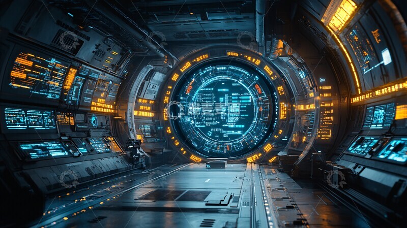 高清大图下载【趣麦麦图】虚拟工厂数字界面