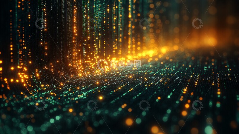 高清大图下载【趣麦麦图】数字流程自动化背景