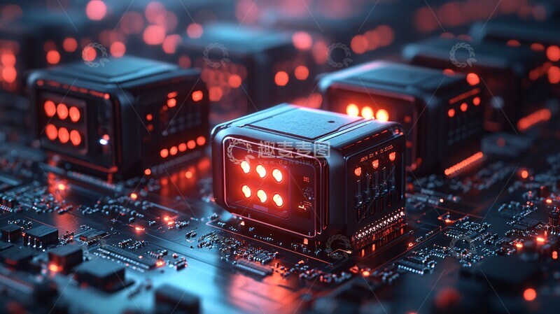 高清大图下载【趣麦麦图】单元背景图单元背景蓝色