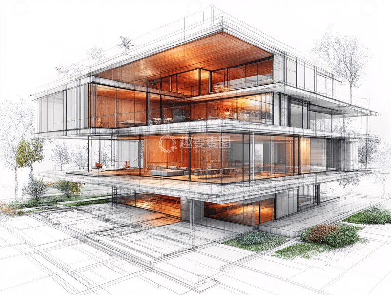 高清大图下载【趣麦麦图】网络架构设计图1
