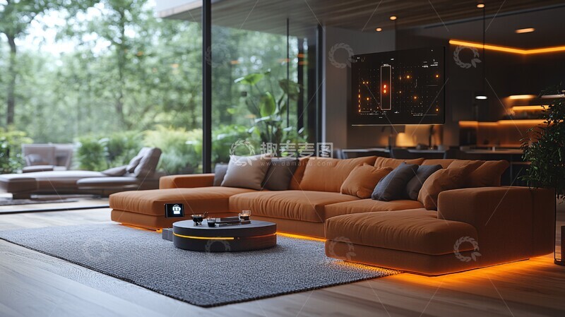 高清大图下载【趣麦麦图】智能家居安全系统