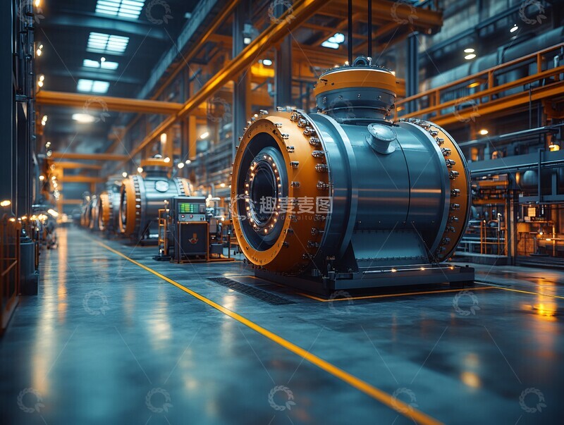 高清大图下载【趣麦麦图】植物数字化转型设备