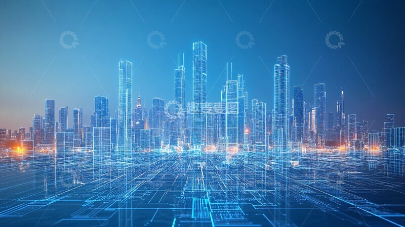 高清大图下载【趣麦麦图】设计未来城市