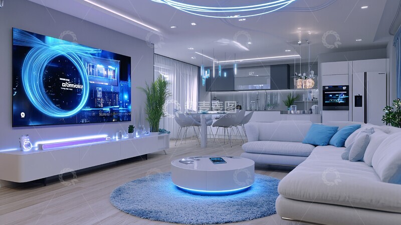 高清大图下载【趣麦麦图】智能家庭安装服务3