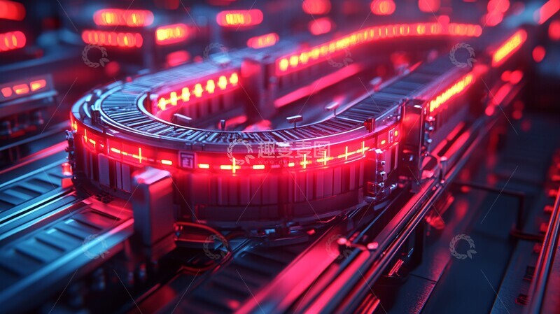 高清大图下载【趣麦麦图】销售外展生产线1