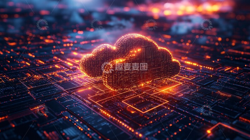 高清大图下载【趣麦麦图】数据流动设计2