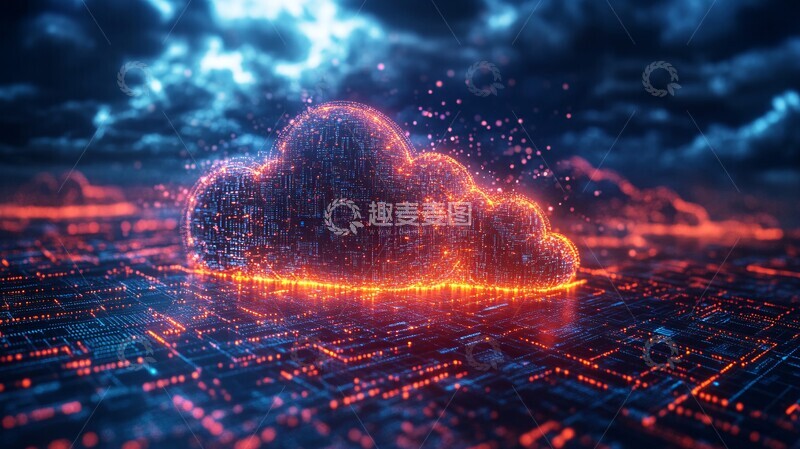 高清大图下载【趣麦麦图】数据流动设计