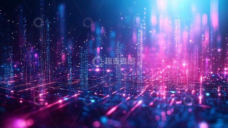 高清大图下载【趣麦麦图】未来科技城未来科技网络1