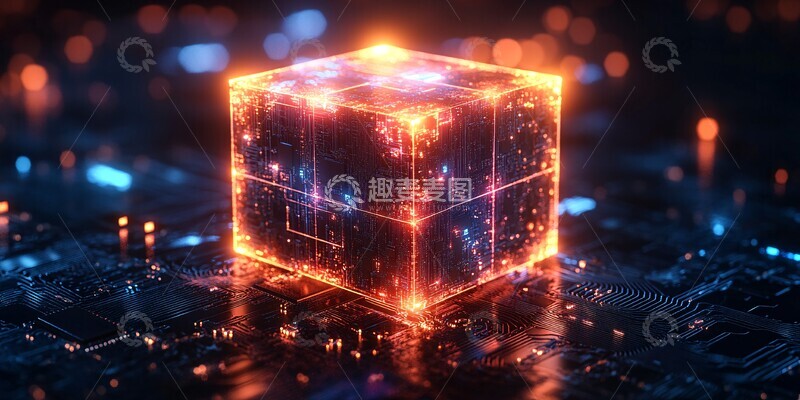 高清大图下载【趣麦麦图】多维立方体微处理器2