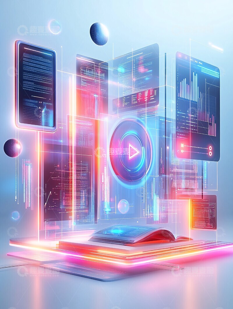 高清大图下载【趣麦麦图】数字营销证据展现2