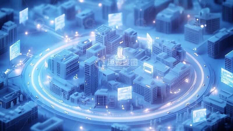 高清大图下载【趣麦麦图】未来都市景观10