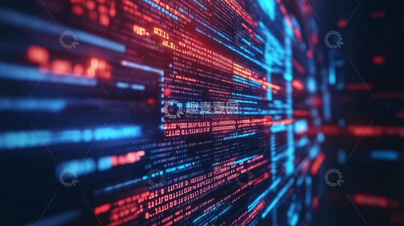 高清大图下载【趣麦麦图】赛博朋克代码