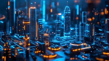 加密城市蓝黑世界1