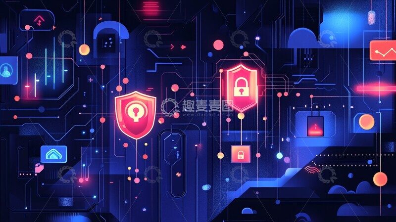 高清大图下载【趣麦麦图】信息安全风险管理2