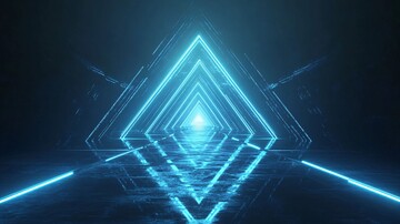 几何光点箭头图1