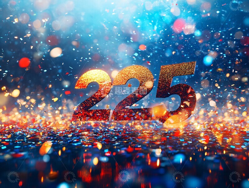 高清大图下载【趣麦麦图】新年庆祝场景2