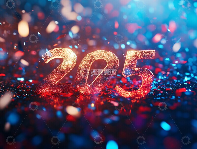 高清大图下载【趣麦麦图】新年庆祝场景3