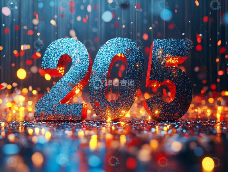 高清大图下载【趣麦麦图】新年庆祝场景1