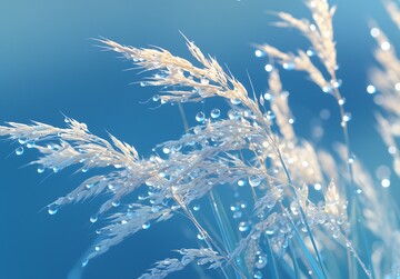 芦苇水滴芦苇水滴摄影3