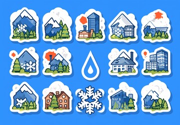 水滴山川图水滴山川河流1