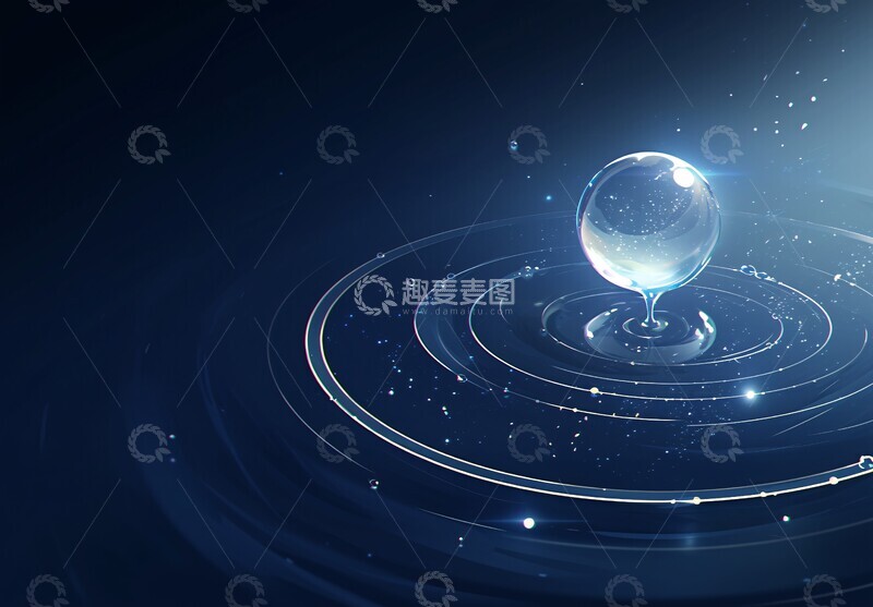 高清大图下载【趣麦麦图】叶尖滴落的水珠1