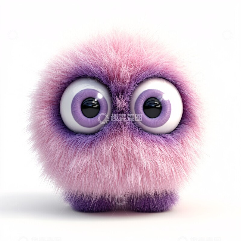 高清大图下载【趣麦麦图】粉色毛绒玩具1