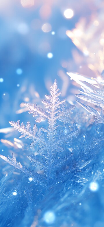 雪地冰晶雪地冰晶雪花1