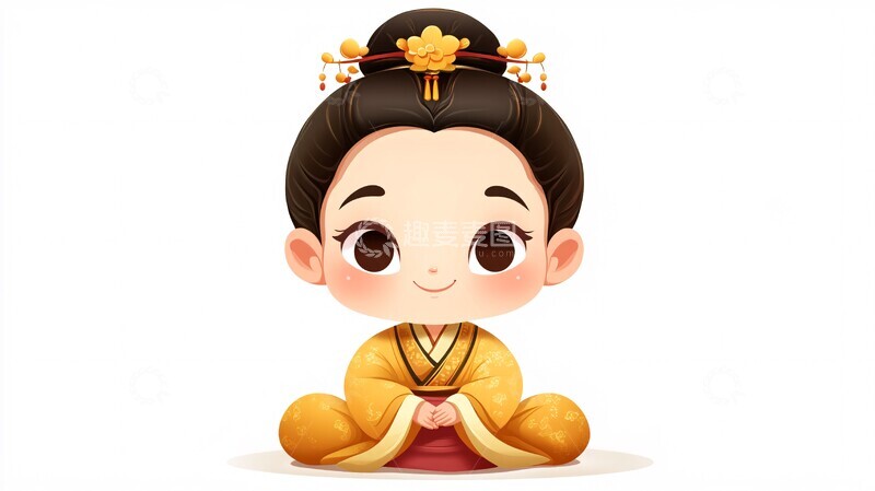 高清大图下载【趣麦麦图】孔夫子婴儿旗袍2