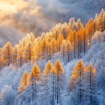 雪树金光照耀2