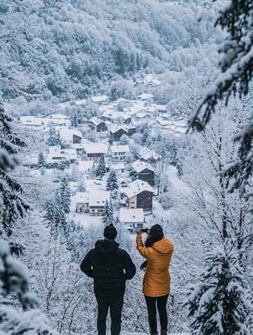 雪山顶上的合影2