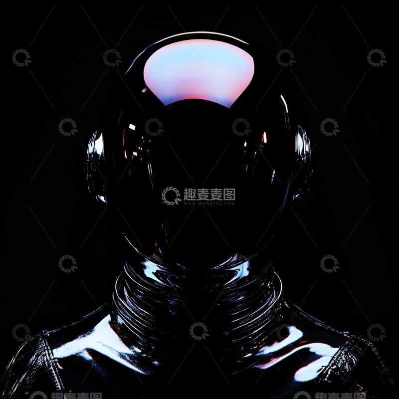 高清大图下载【趣麦麦图】金属宇航服金属宇航服空间1