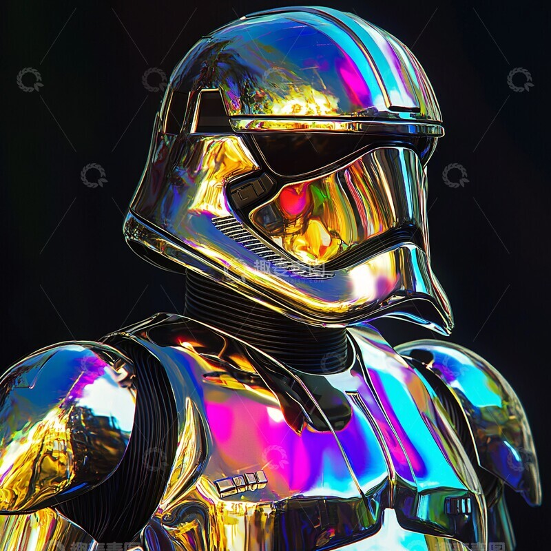 高清大图下载【趣麦麦图】熔化彩虹战士2