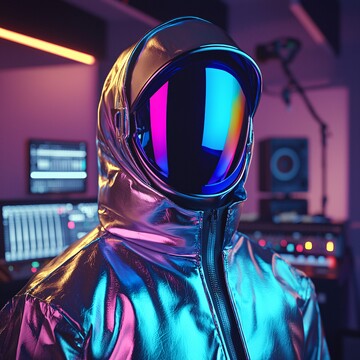 银色头盔音乐室2