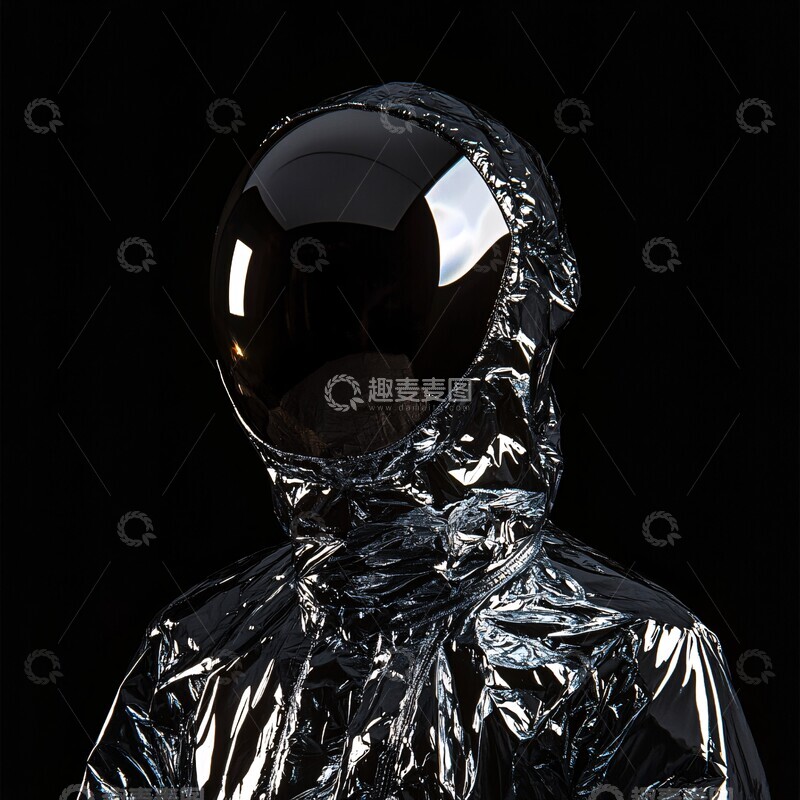 高清大图下载【趣麦麦图】金属宇航服金属宇航服空间