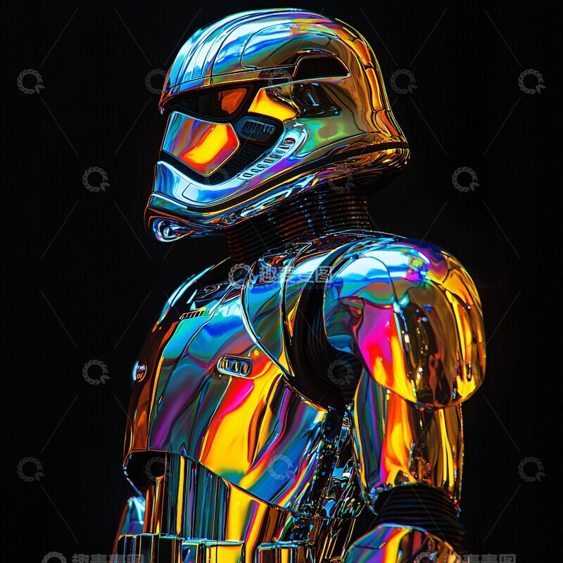 高清大图下载【趣麦麦图】熔化彩虹战士1