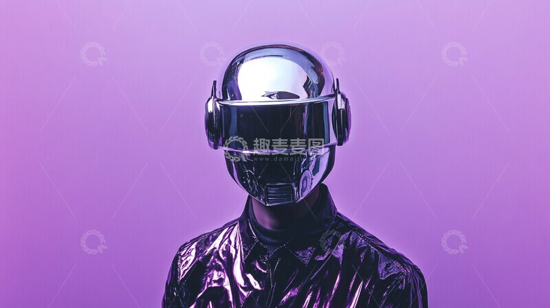 高清大图下载【趣麦麦图】银盔战士银盔战士头盔2