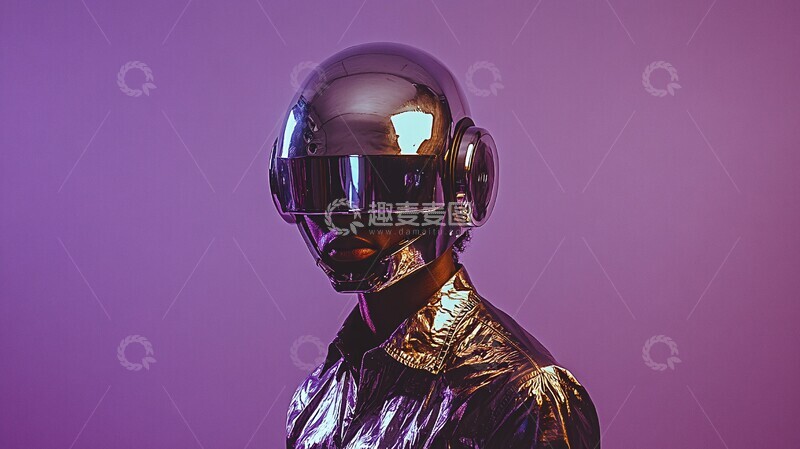 高清大图下载【趣麦麦图】银盔战士银盔战士头盔1