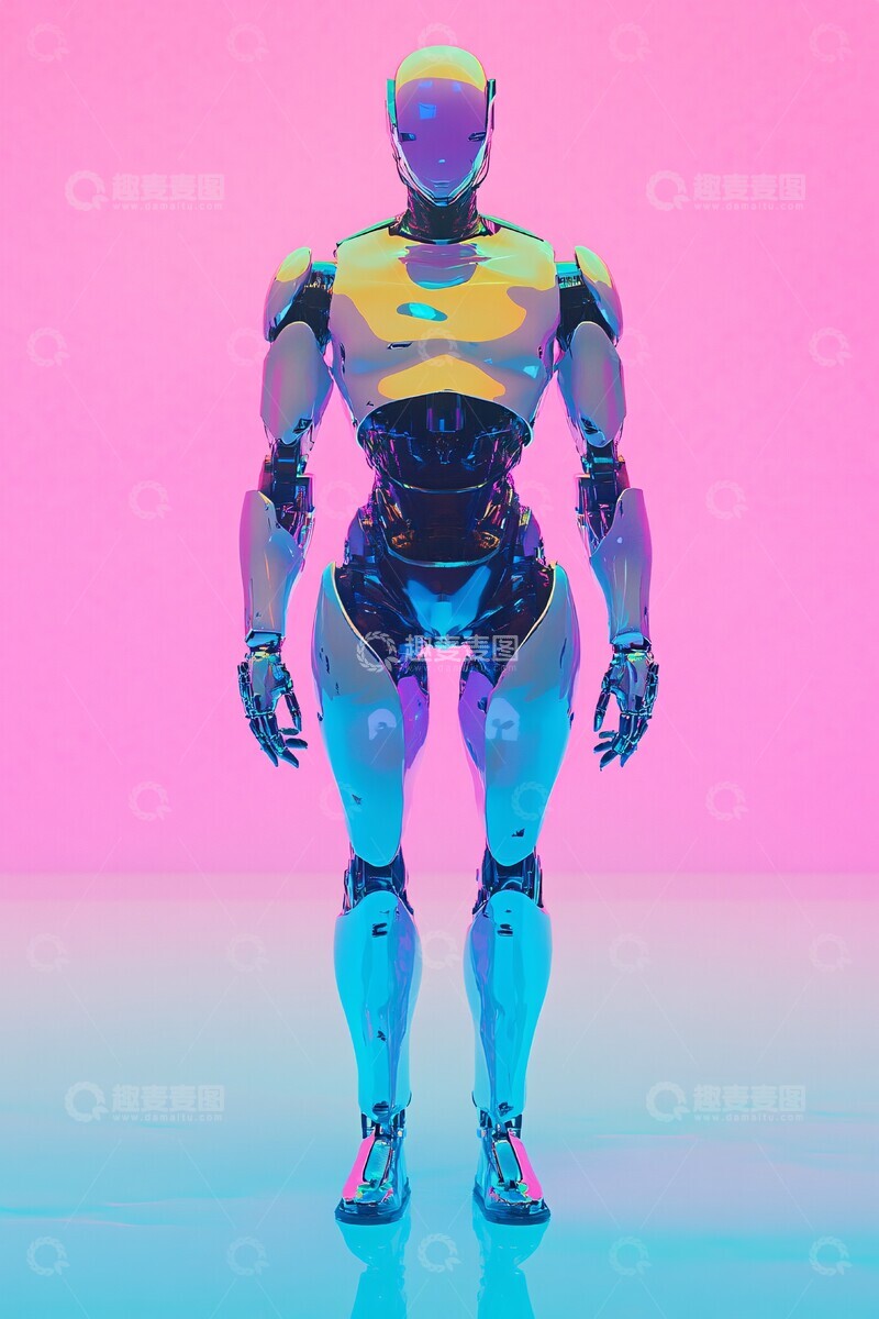 高清大图下载【趣麦麦图】未来战士未来战士机器人2