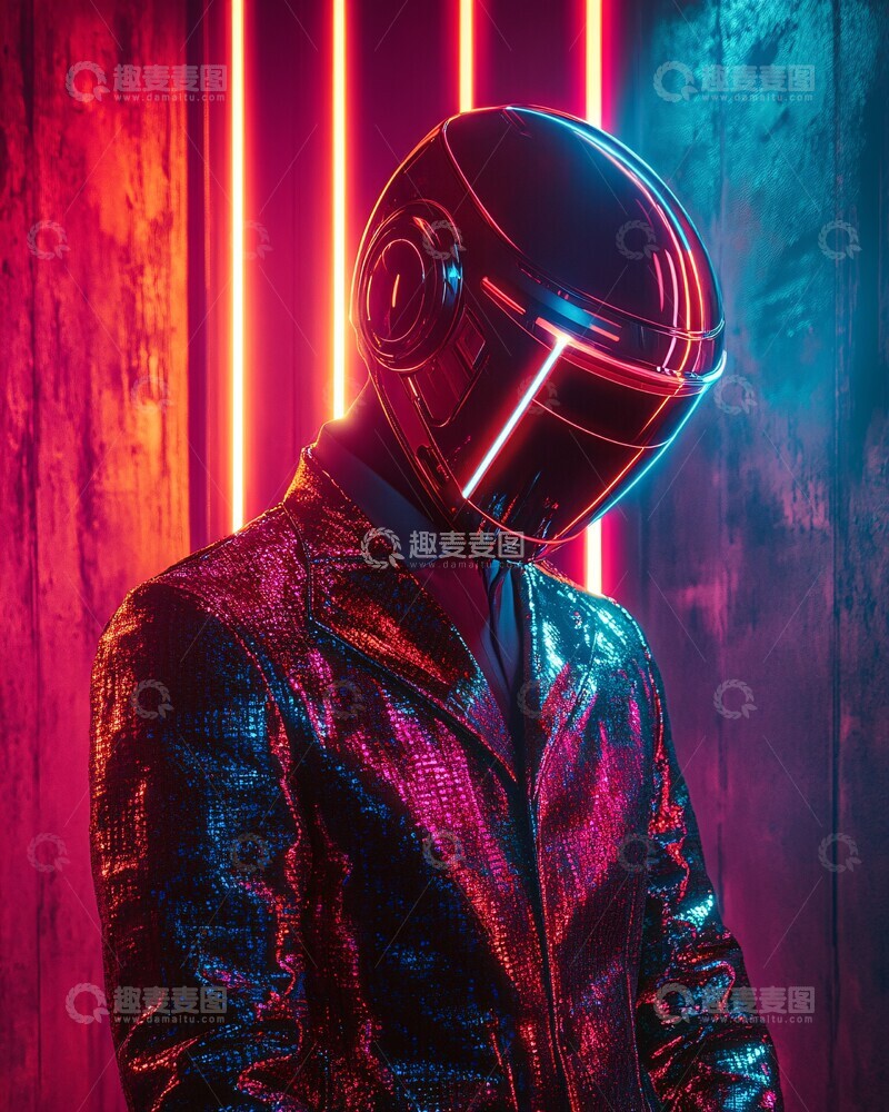 高清大图下载【趣麦麦图】福特风格未来西装