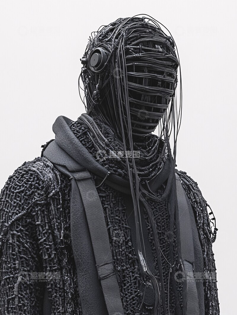 高清大图下载【趣麦麦图】针织线材机械装