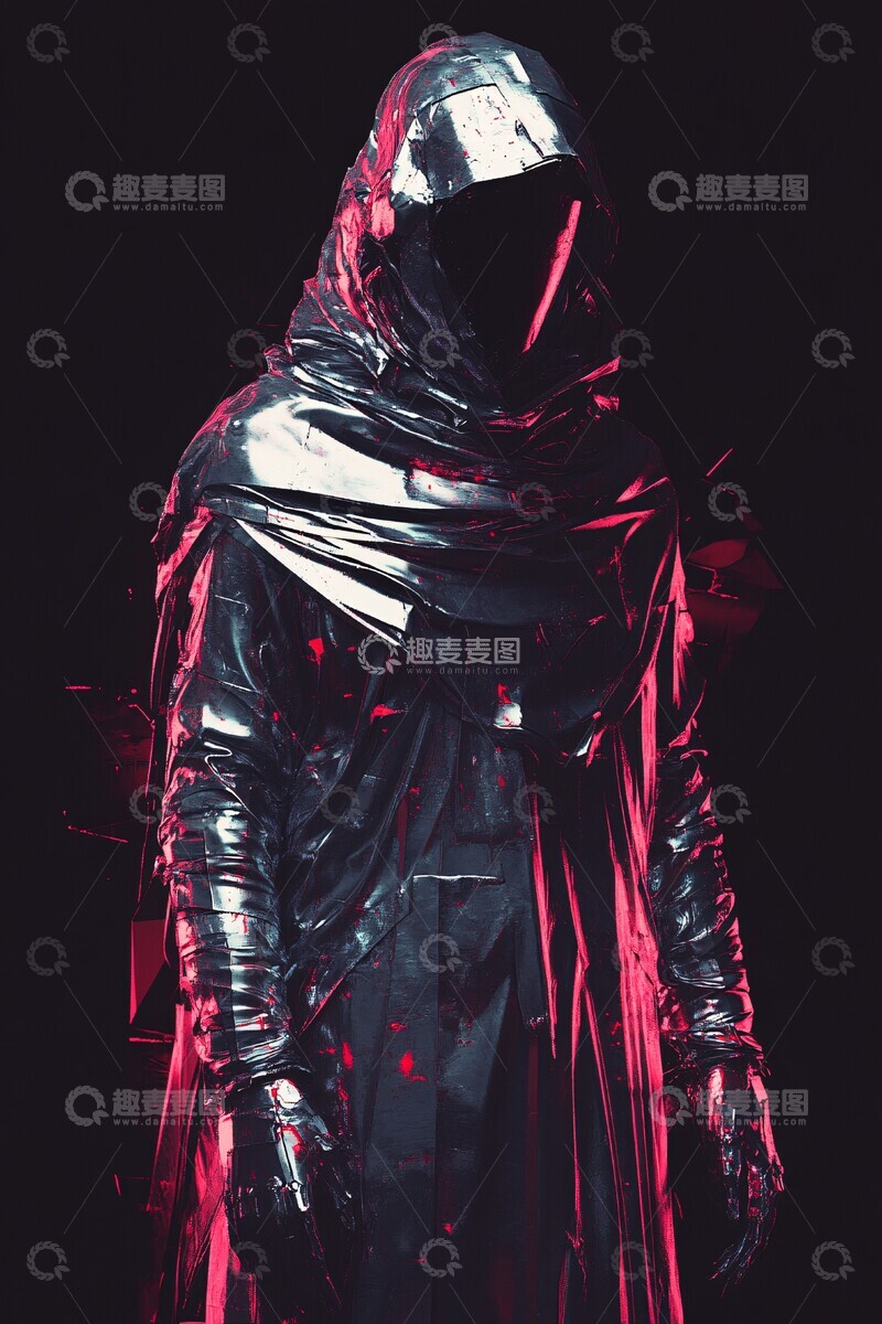 高清大图下载【趣麦麦图】银甲幽光银甲幽光金属